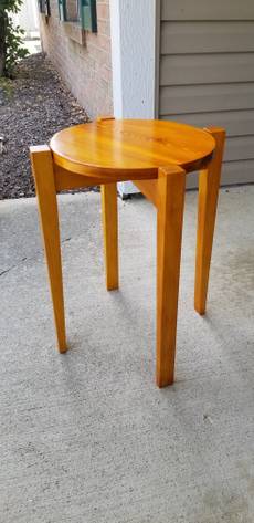 Pine and Cedar side table