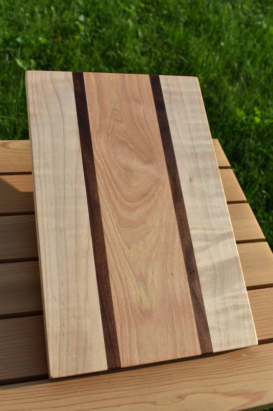 Hickory cutting board