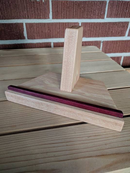 Hickory tablet stand